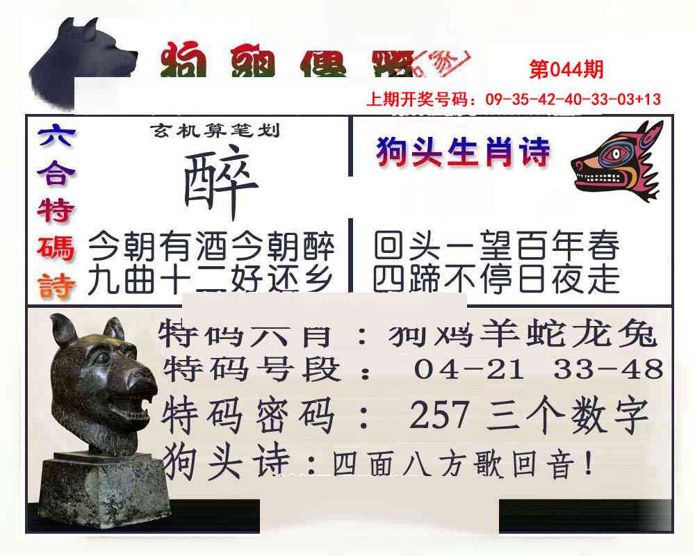 044期狗头传密[图]