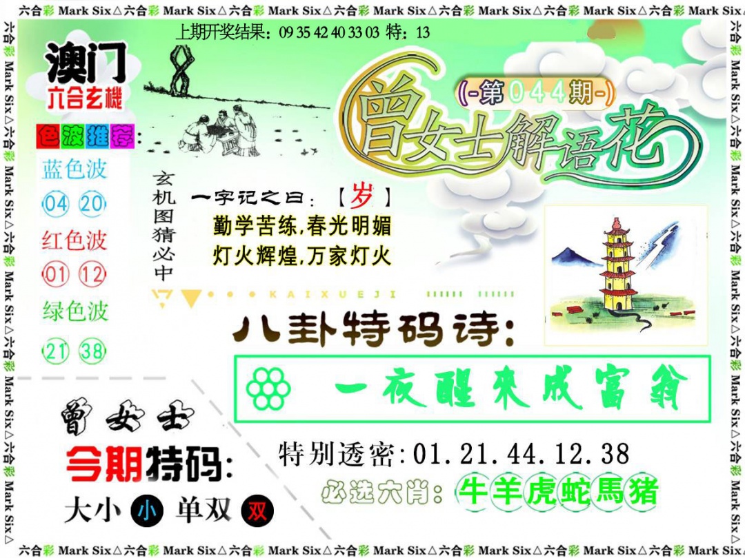 044期曾女士解语花[图]